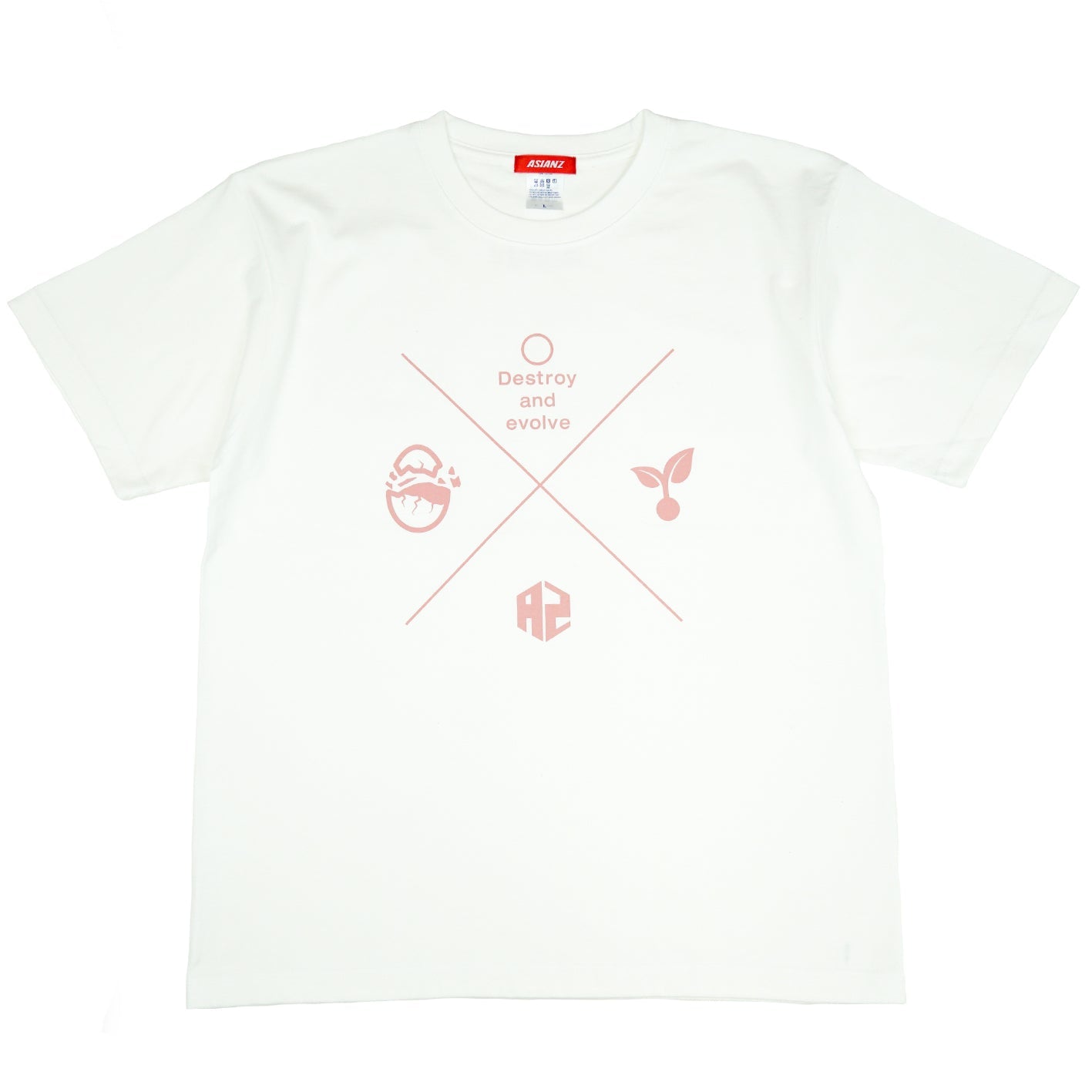 ASIANZ BORN Tシャツ