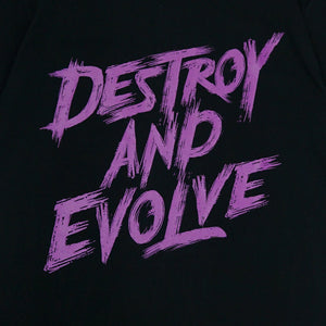 ASIANZ DESTROY AND EVOLNE Tシャツ