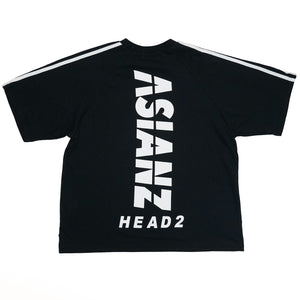 (セール商品) ASIANZ HEAD2 バックロゴ袖ラインTシャツ キッズウェアー