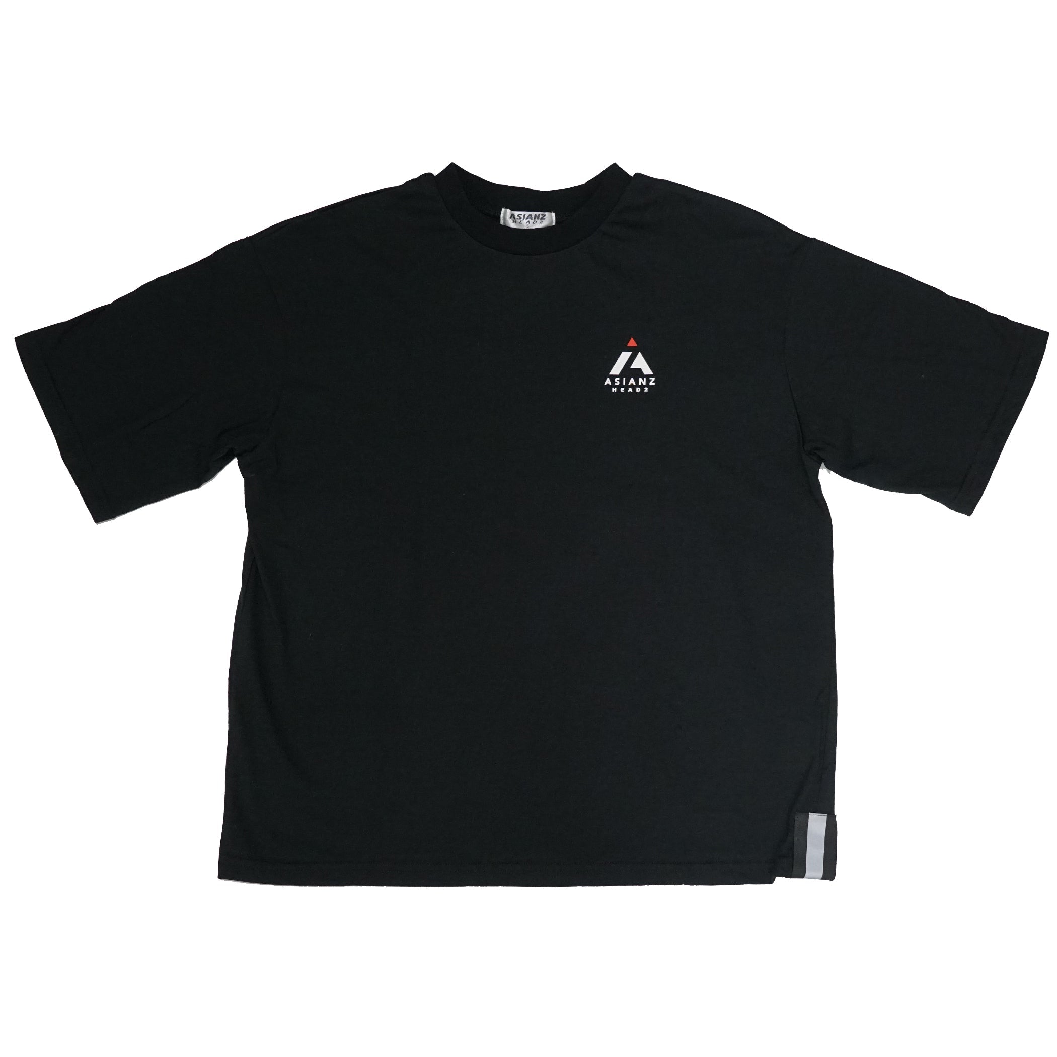 (セール商品) ASIANZ HEAD2バックロゴワイドTシャツ キッズウェアー