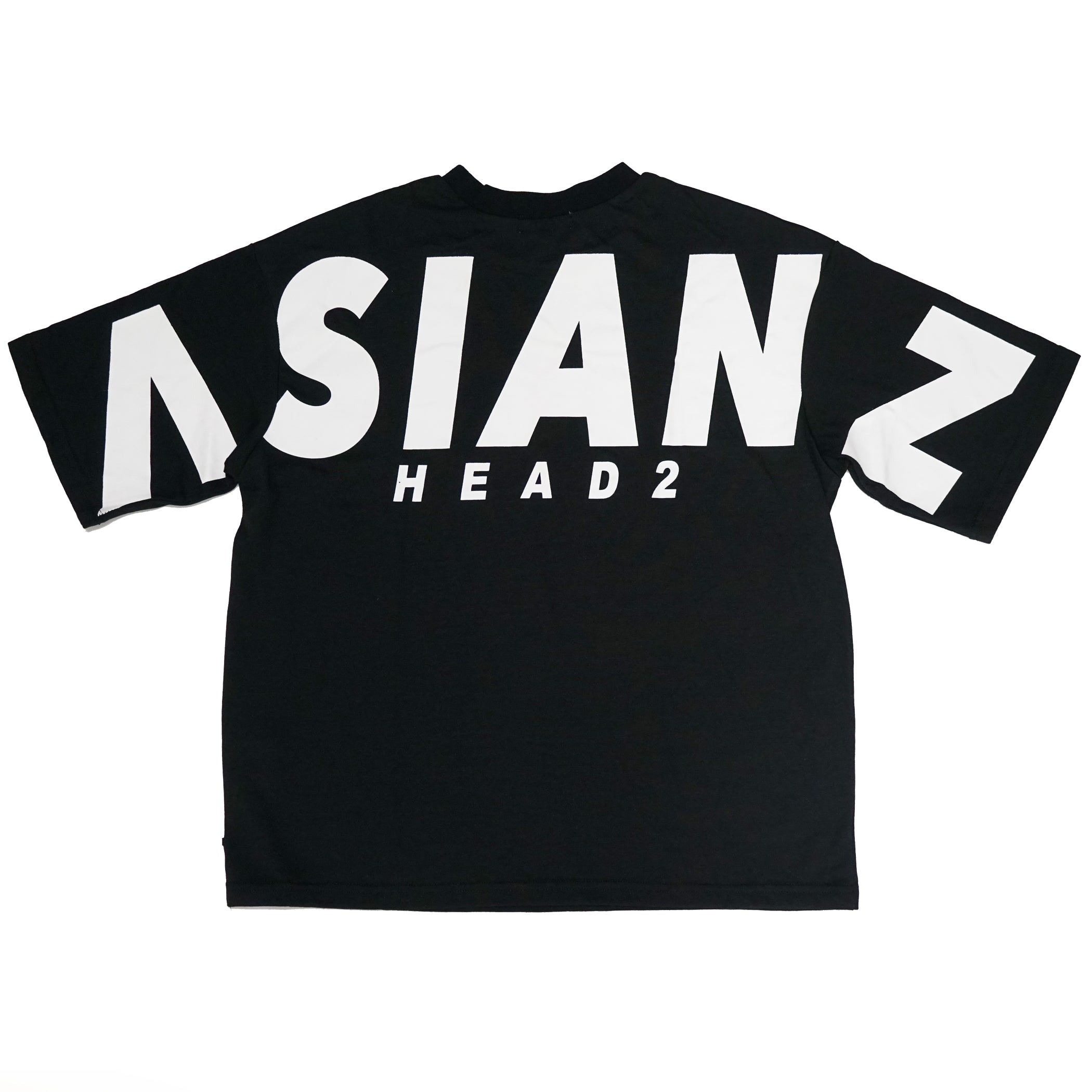 (セール商品) ASIANZ HEAD2バックロゴワイドTシャツ キッズウェアー