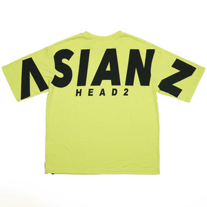 (セール商品) ASIANZ HEAD2バックロゴワイドTシャツ キッズウェアー