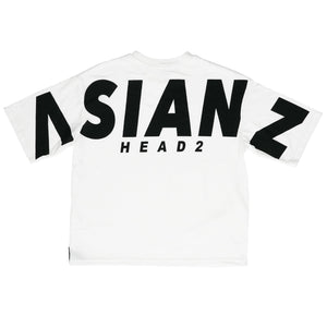 (セール商品) ASIANZ HEAD2バックロゴワイドTシャツ キッズウェアー