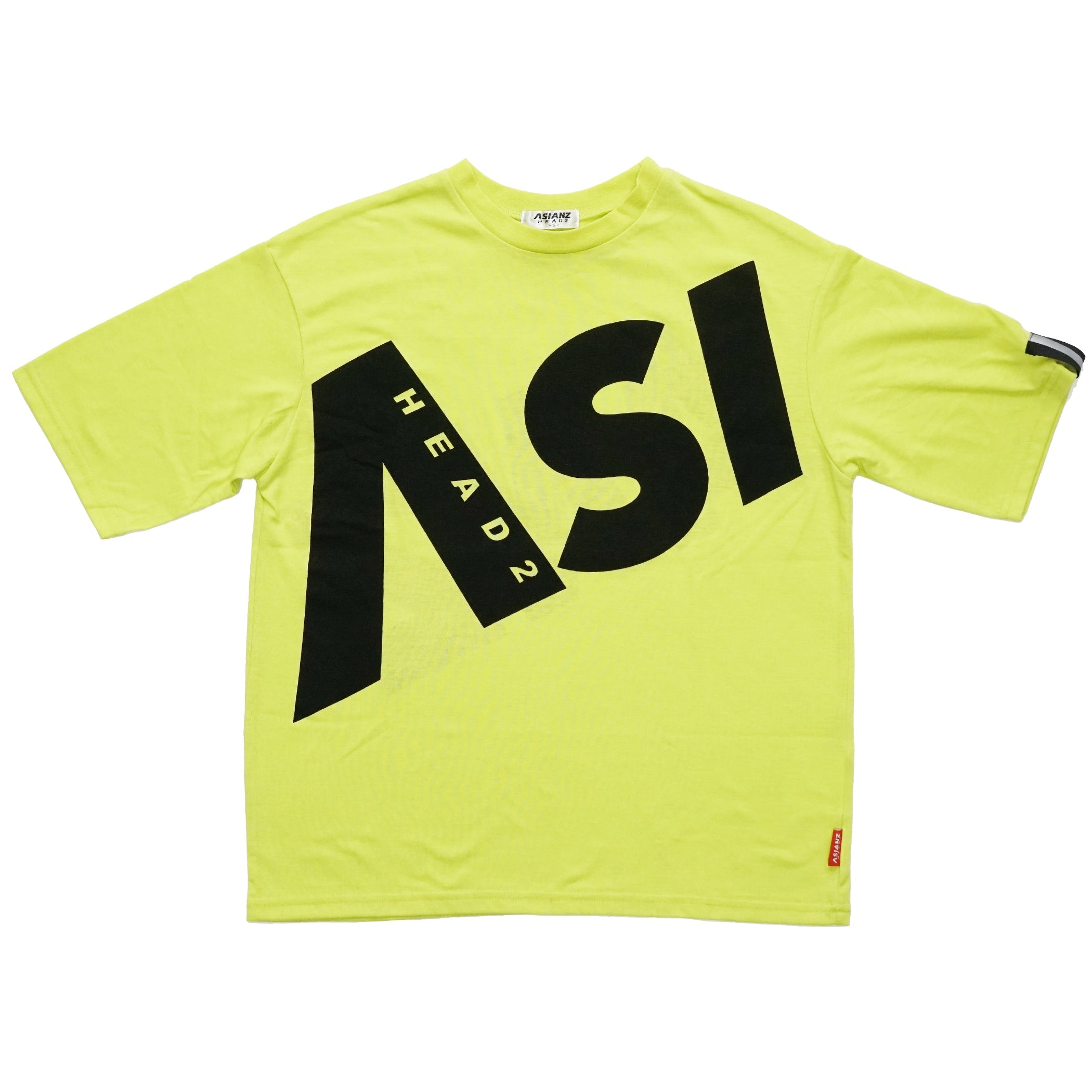 (セール商品) ASIANZ HEAD2 ビッグロゴワイドTシャツ キッズウェアー