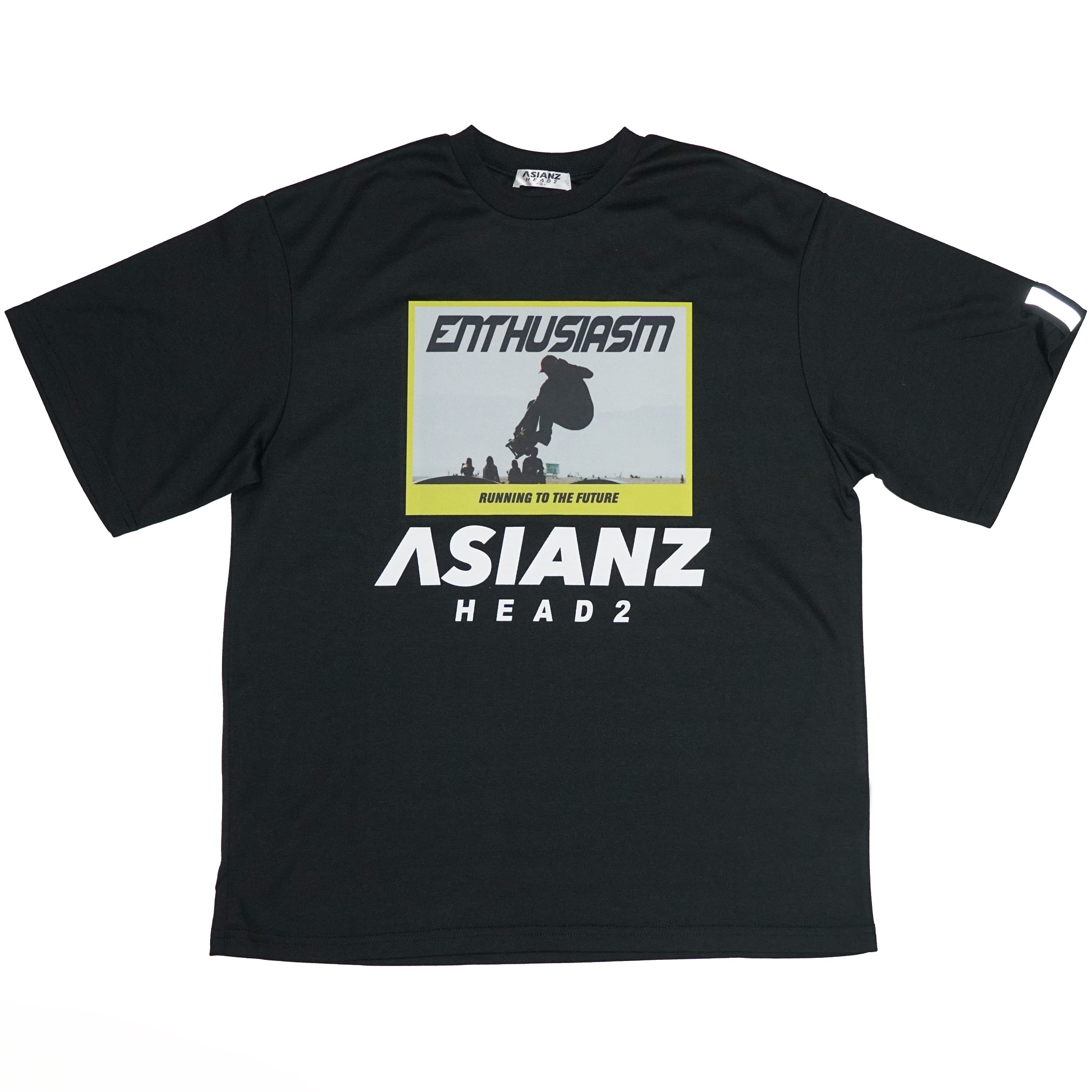 (セール商品) ASIANZ HEAD2 転写ビッグTシャツ キッズウェアー