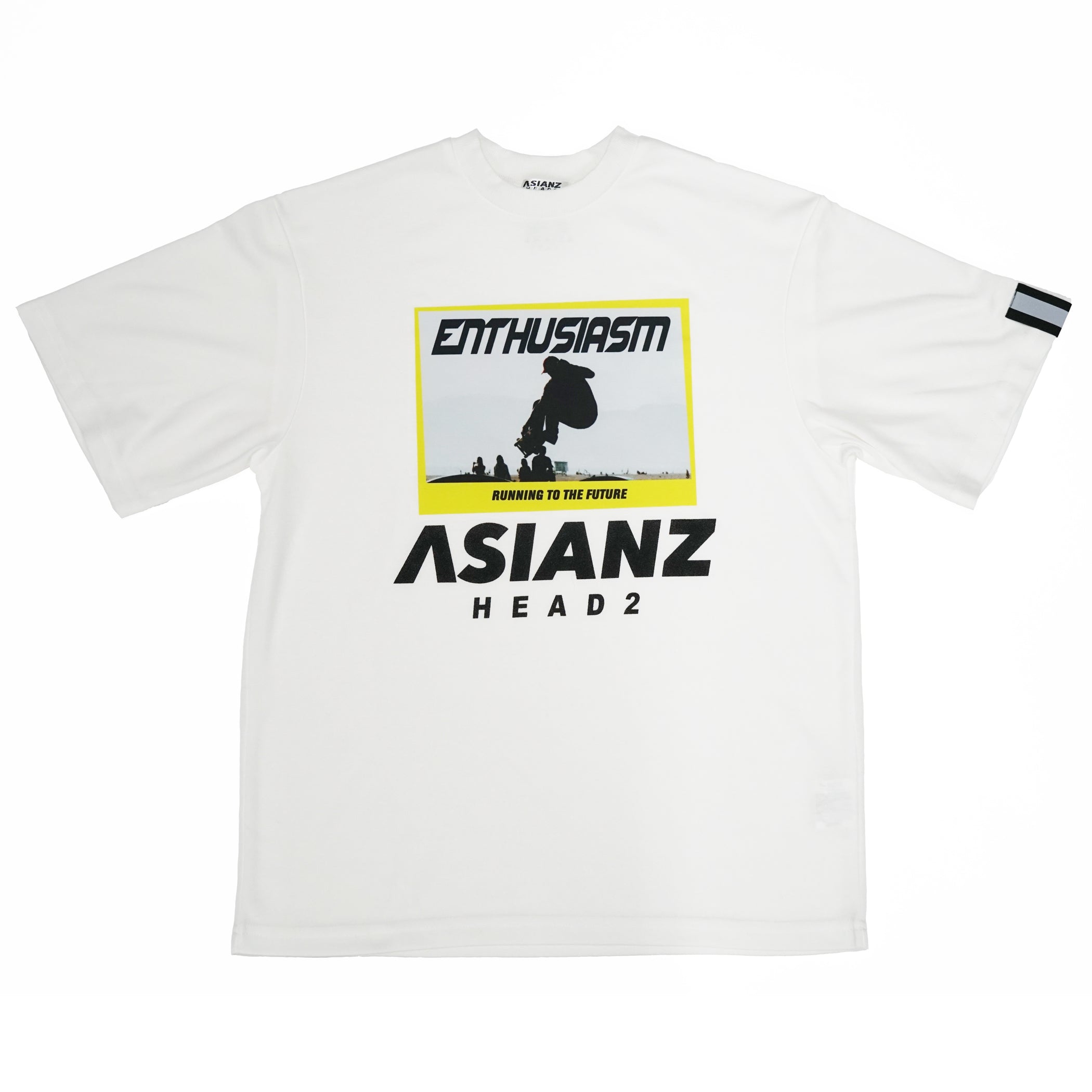 (セール商品) ASIANZ HEAD2 転写ビッグTシャツ キッズウェアー