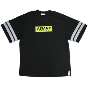 (セール商品) ASIANZ HEAD2 袖ラインビッグTシャツ キッズウェアー