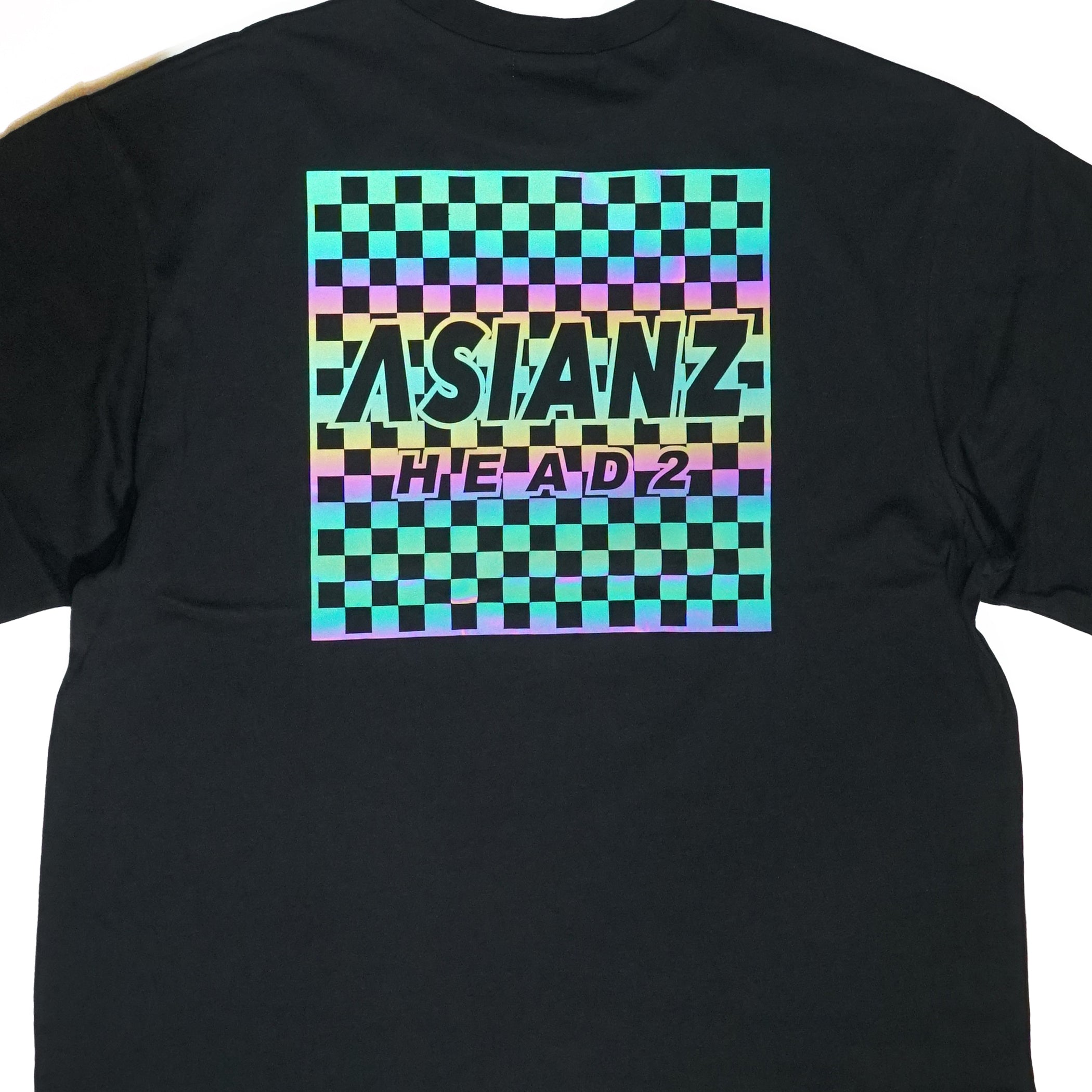 (セール商品) ASIANZ HEAD2 リフレクタープリントTシャツ