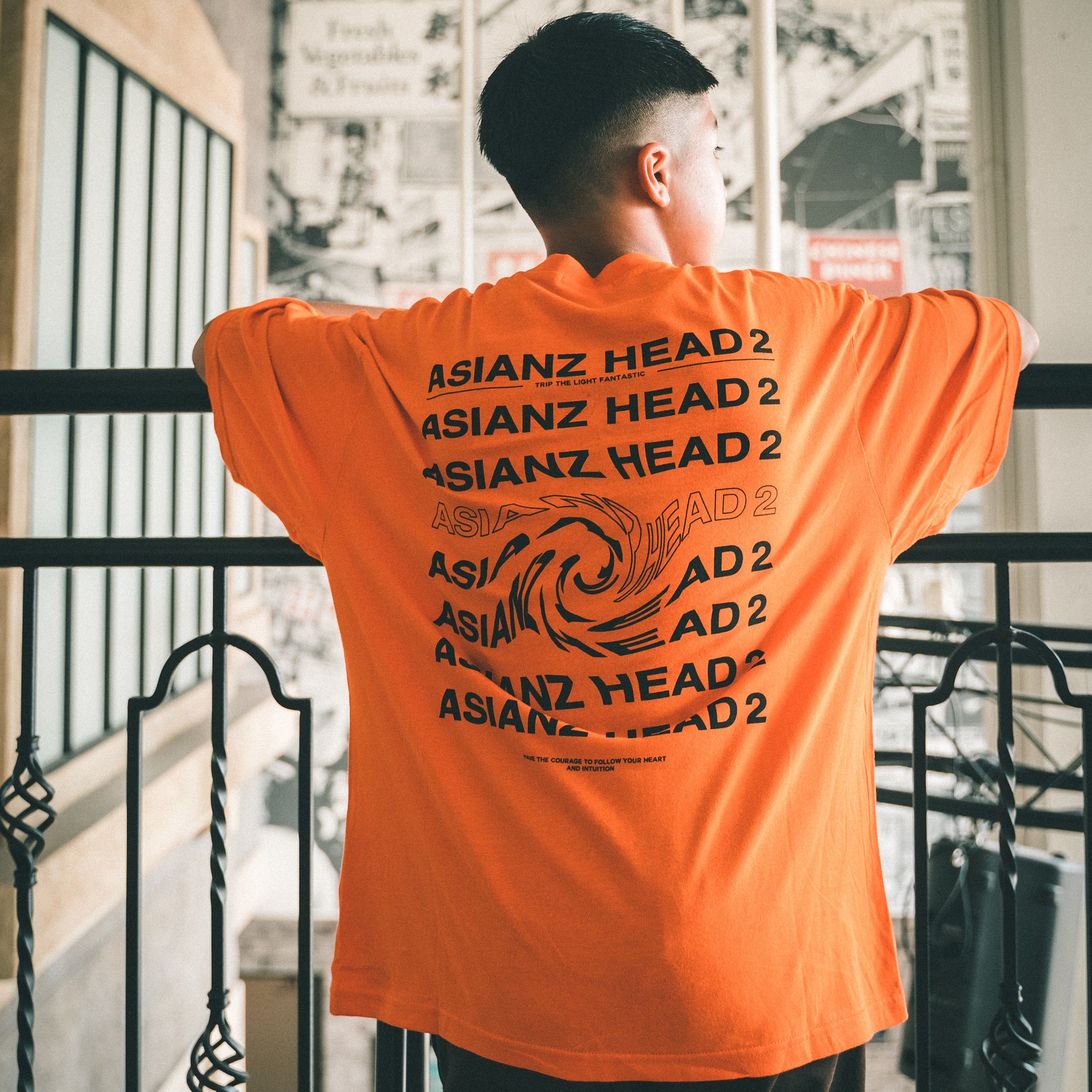 (セール商品) ASIANZ HEAD2 胸ポケットTシャツ キッズウェアー