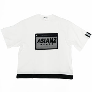 (セール商品) ASIANZ HEAD2 メッシュポケット Tシャツ