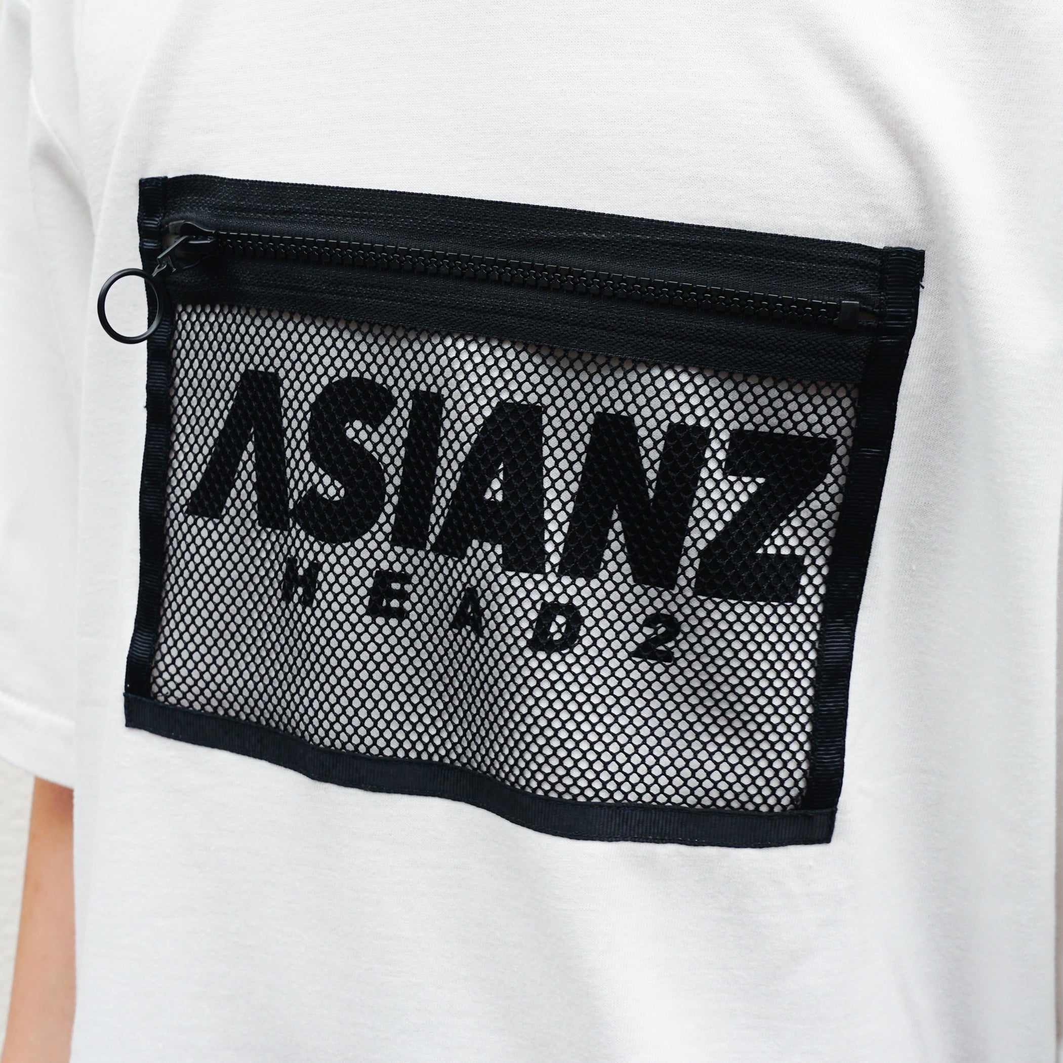 (セール商品) ASIANZ HEAD2 メッシュポケット Tシャツ