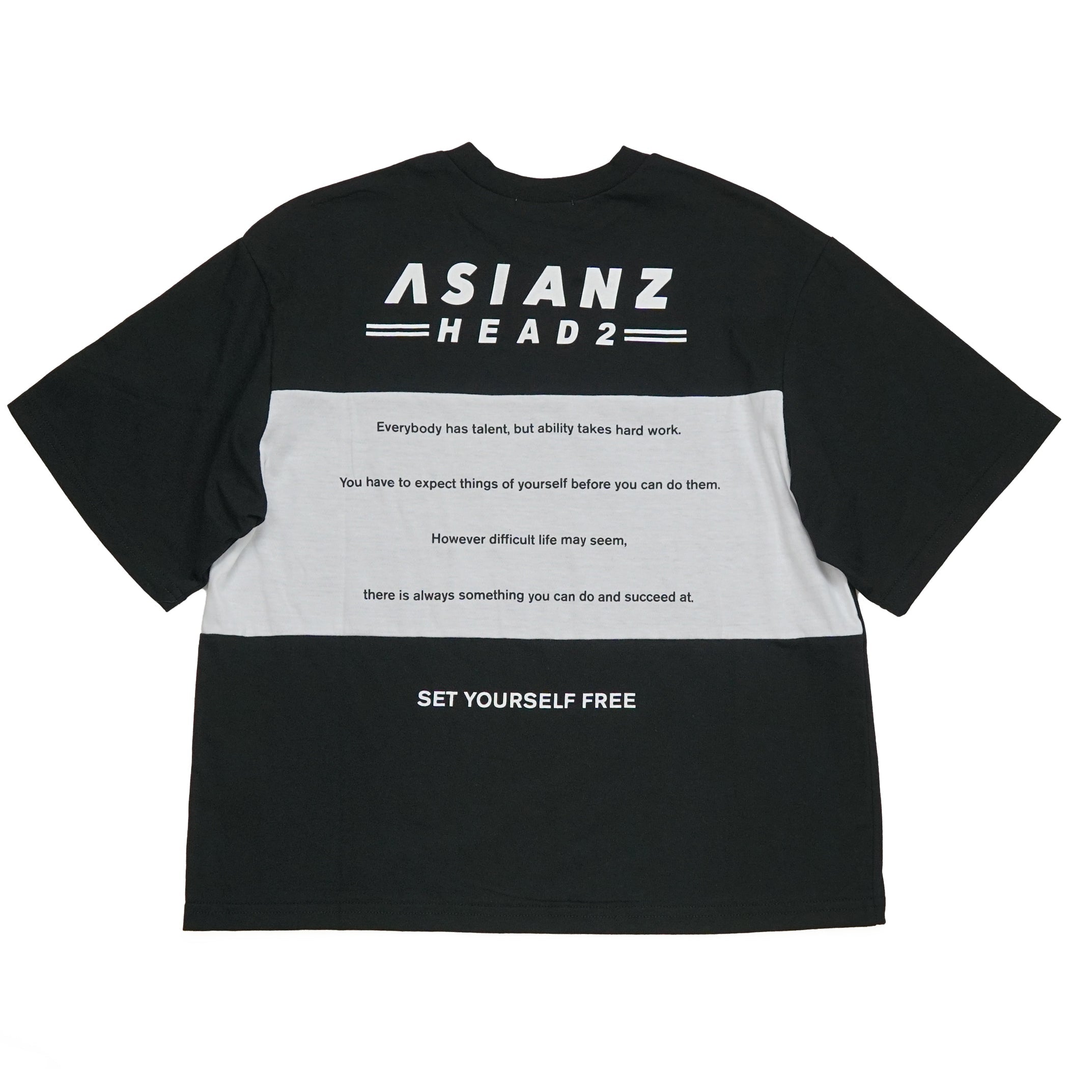 ASIANZ HEAD2 バック切替Tシャツ キッズウェアー