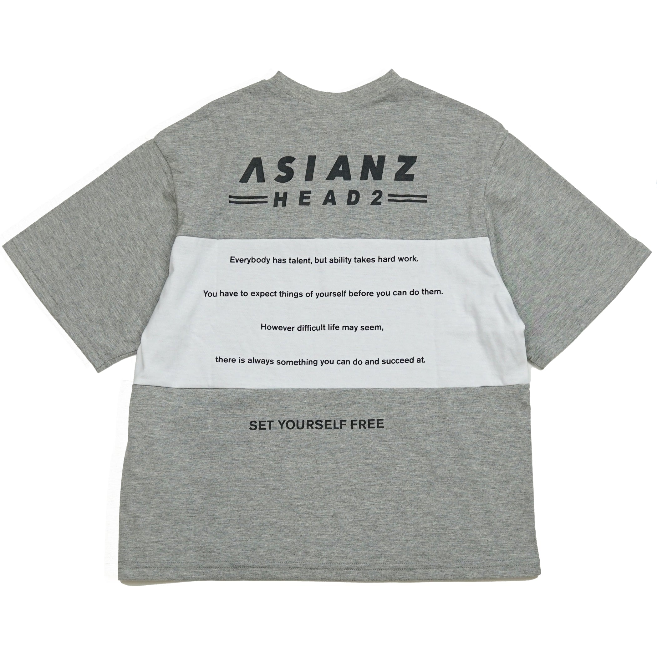 ASIANZ HEAD2 バック切替Tシャツ キッズウェアー