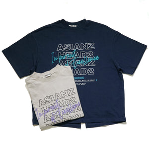 ASIANZ HEAD2 BACKスリット Tシャツ