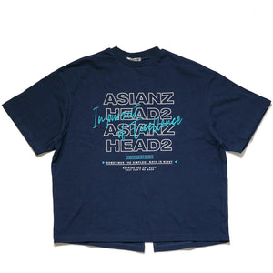 ASIANZ HEAD2 BACKスリット Tシャツ