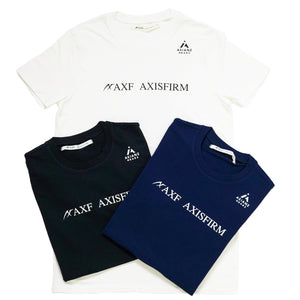 ASIANZ HEAD2 × AXF クルーネックシンプルロゴ 半袖Tシャツ キッズウェアー