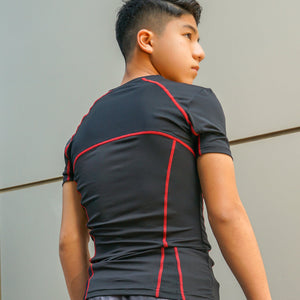 ASIANZ HEAD2 × AXF バランスフィット半袖 Tシャツ キッズウェアー