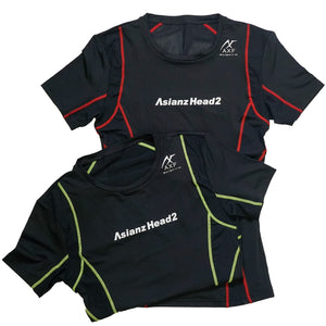 ASIANZ HEAD2 × AXF バランスフィット半袖 Tシャツ キッズウェアー