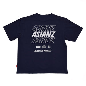 (セール商品) ASIANZ 3ロゴ T-シャツ