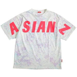 ASIANZ LIMITED ネオンロゴ Tシャツ カスタムTシャツ  Lサイズ(ホワイト 2)