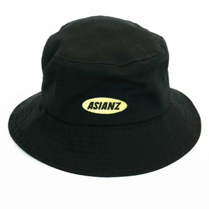 (セール商品) ASIANZ ロゴ刺繍バケットハット